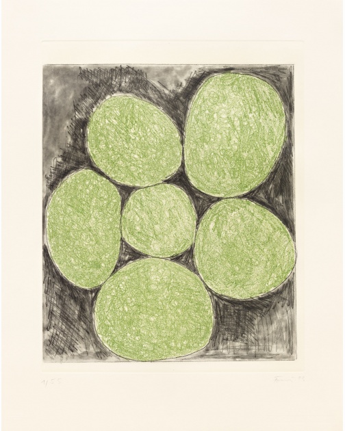 "Untitled (Green)" (1993) by Günther Förg