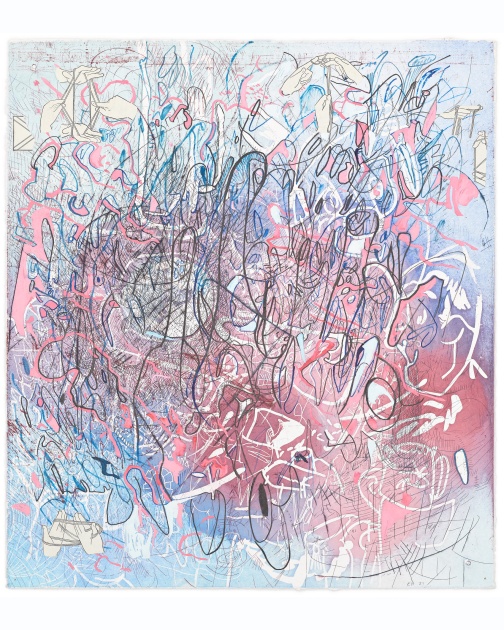 "String Figures IV" (2021) by Elliott Hundley