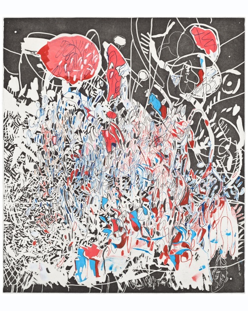 "String Figures XIV" (2021) by Elliott Hundley