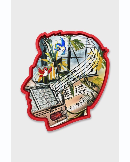 "Self Portrait (Jukebox)" (2026) by Alex Israel