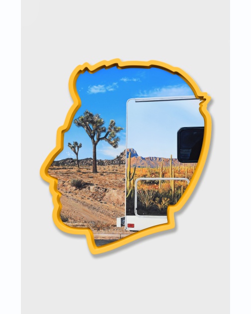 "Self Portrait (Road Trip)" (2026) by Alex Israel