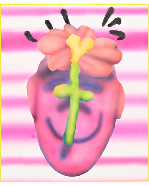 "Flower Face" (2019) by Austin Lee