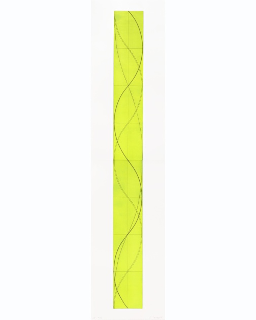 "Tall Column B" (2005) by Robert Mangold