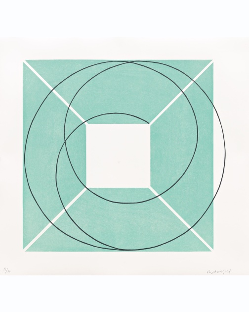 "Frame With Separation" (2014) by Robert Mangold