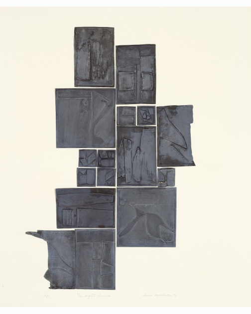 "Night Sound" (1970) by Louise Nevelson