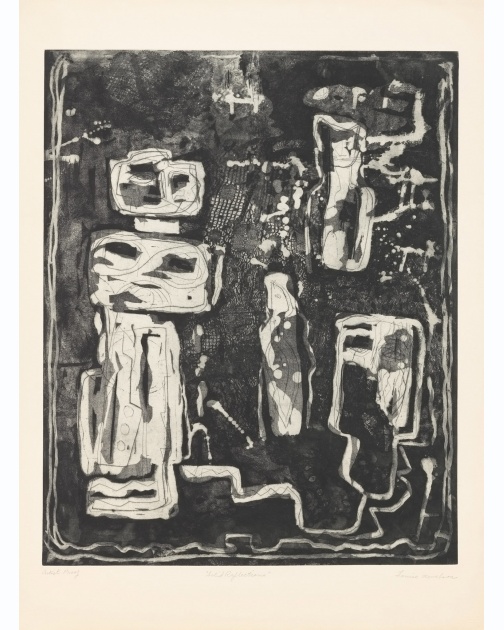 "Solid Reflections" (1953-1955) by Louise Nevelson