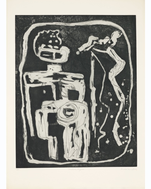 "Archaic Figure" (1953-1955) by Louise Nevelson