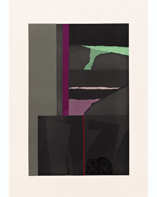 "Aquatint I" (1973) by Louise Nevelson