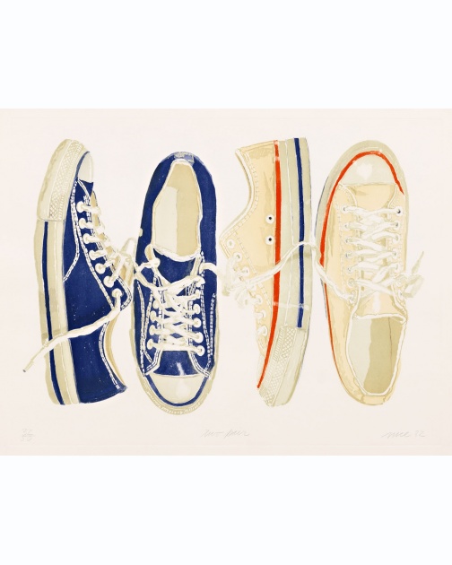 "Two Pair (double sneakers)" (1982) by Don Nice