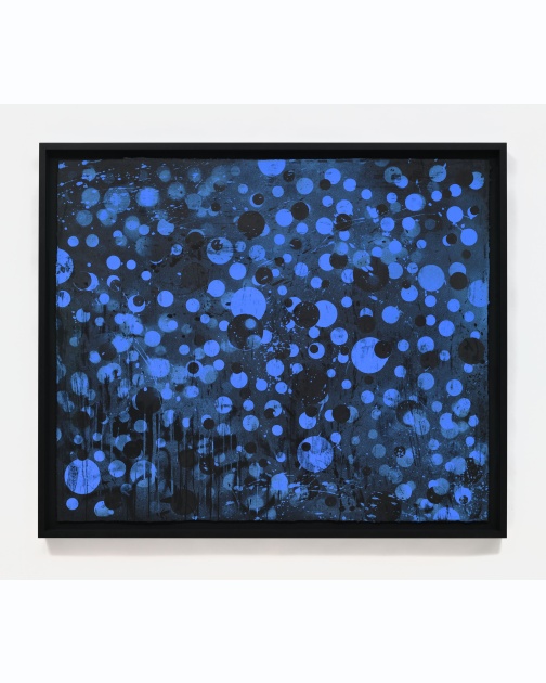 "Untitled (blue)" (2025) by Adam Pendleton