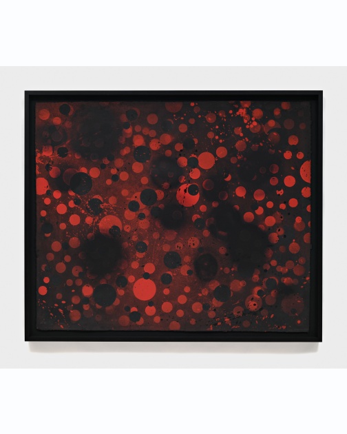 "Untitled (red)" (2025) by Adam Pendleton