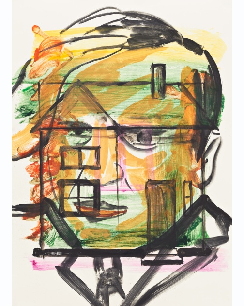 "Untitled" (2019) by David Salle