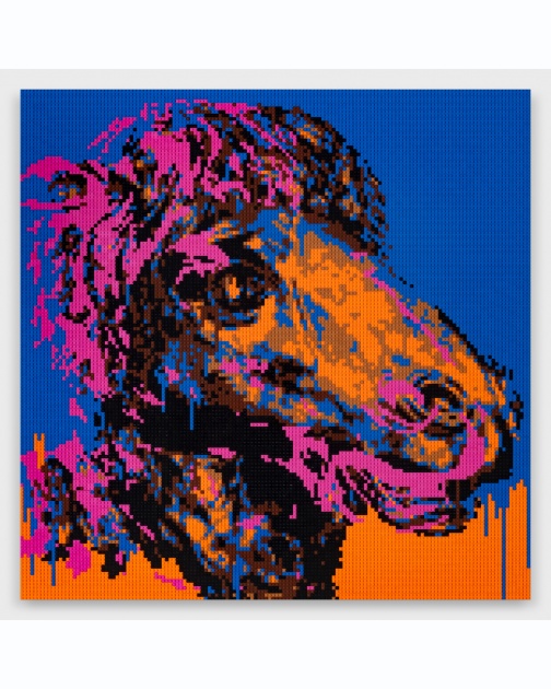 "Zodiac (Horse)" (2018) by Ai Weiwei
