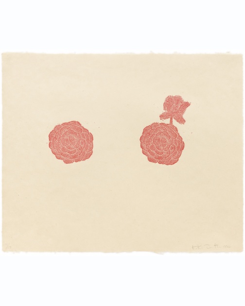 "Red Linoleum" (1996) by Kiki Smith 