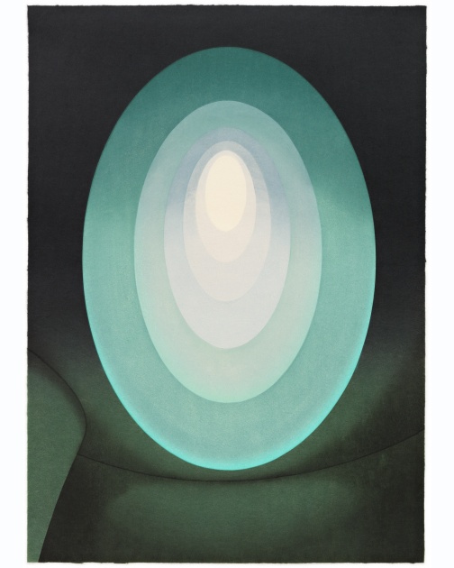 "Suite from Aten Reign (Green)" (2014) by James Turrell 