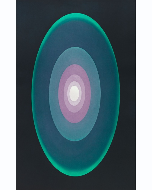 "Suite from Aten Reign (Green)" (2014) by James Turrell