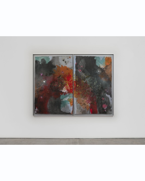 "Implicit Raster I + II" (2025) by Kennedy Yanko