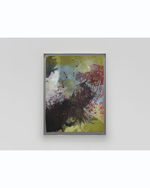 "Condensation and Compression ll" (2025) by Kennedy Yanko