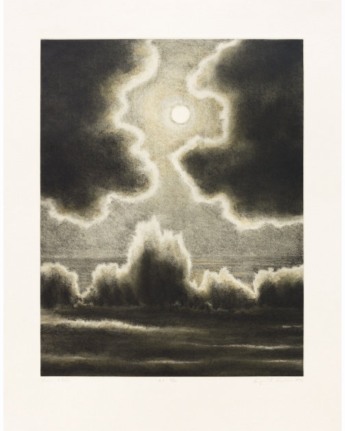 "Moon & Sea" (1991) by April Gornik