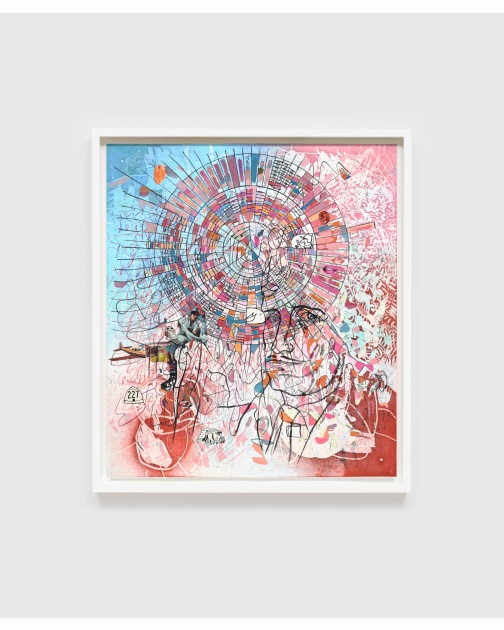 "Writing in Water 10" (2025) by Elliott Hundley