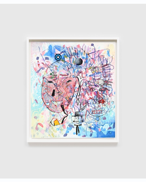 "Writing in Water 11" (2025) by Elliott Hundley