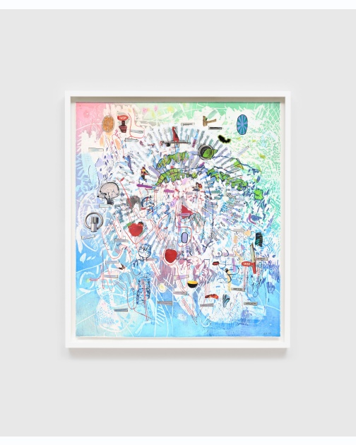 "Writing in Water 12" (2025) by Elliott Hundley