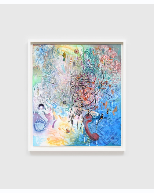 "Writing in Water 2" (2025) by Elliott Hundley