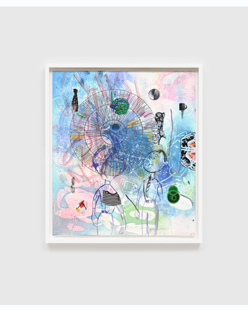 "Writing in Water 3" (2025) by Elliott Hundley