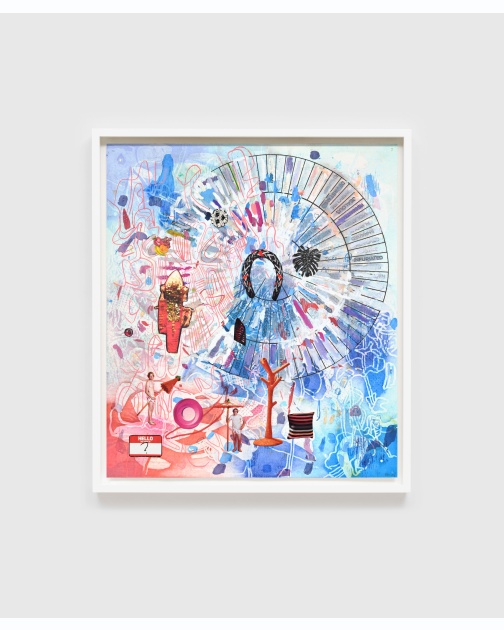 "Writing in Water 4" (2025) by Elliott Hundley