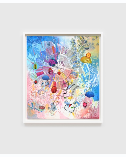 "Writing in Water 5" (2025) by Elliott Hundley