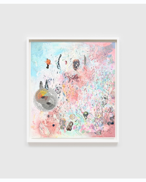 "Writing in Water 9" (2025) by Elliott Hundley