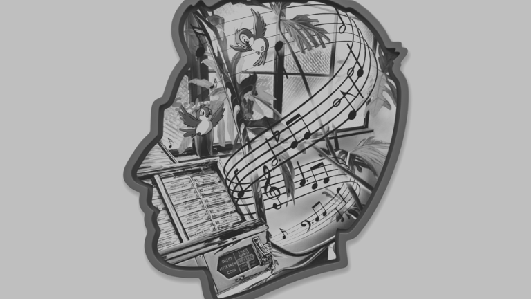 Self Portrait (Jukebox), Alex Israel, 2026.