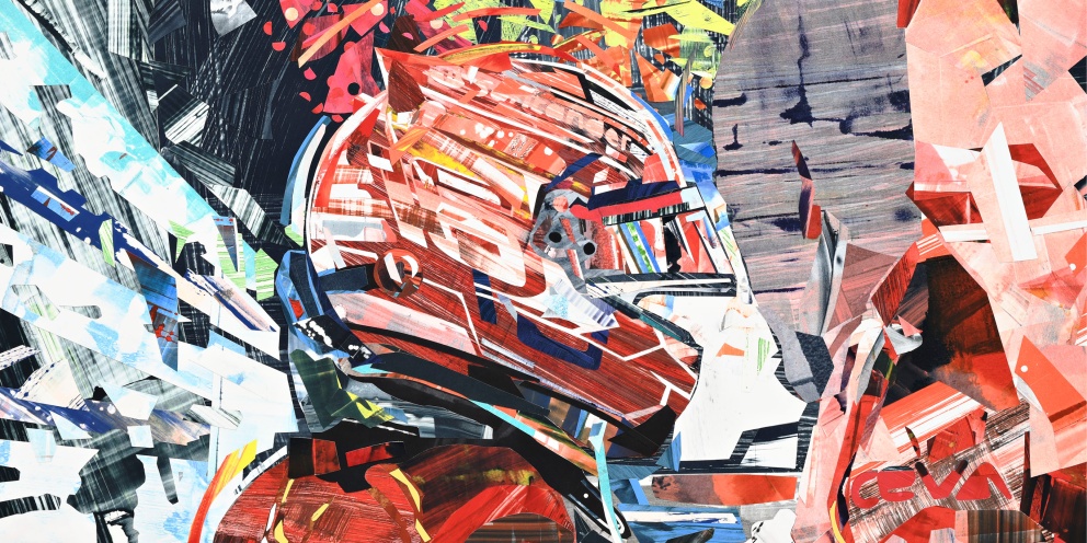"Ascension (To The Podium With Fireworks)" (2025) by Michael Kagan