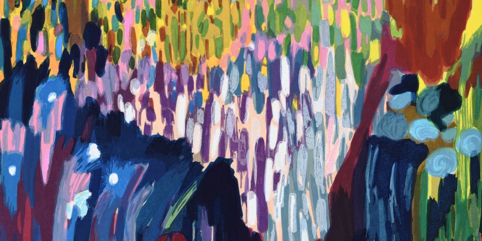 "In the Beginning" (2025) by Shara Hughes