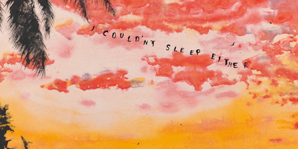 Detail of "I Couldn't Sleep Either" (2022) by Friedrich Kunath