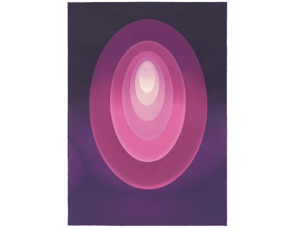 Example of woodcut: James Turrell "From Aten Reign"
