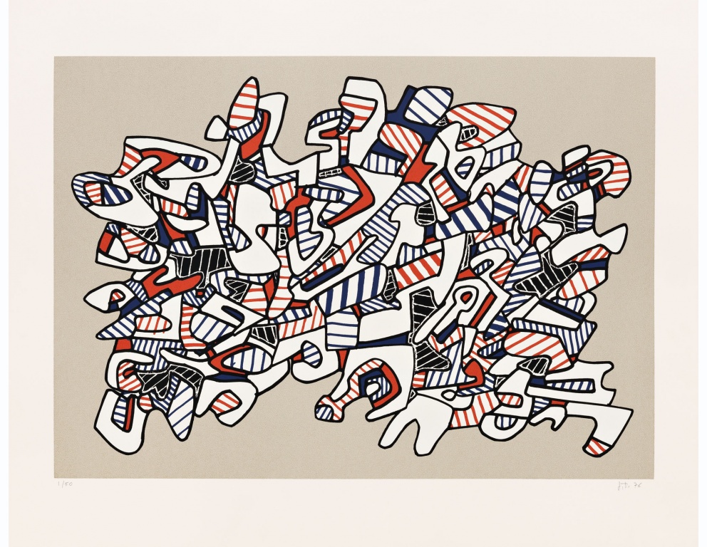 "Course La Galope" (1976) by Jean Dubuffet