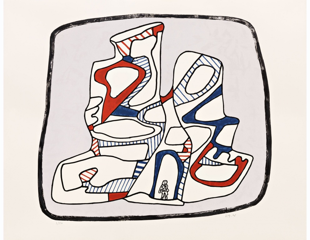 "Immeuble" (1976) by Jean Dubuffet