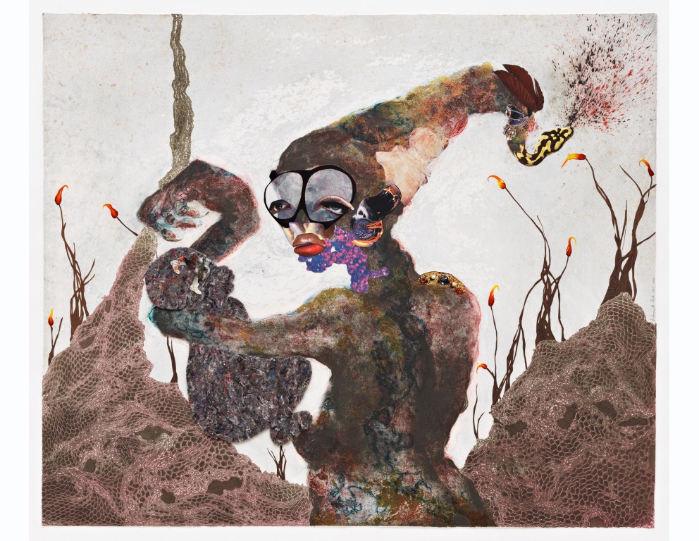 "Second Born" (2013) by Wangechi Mutu