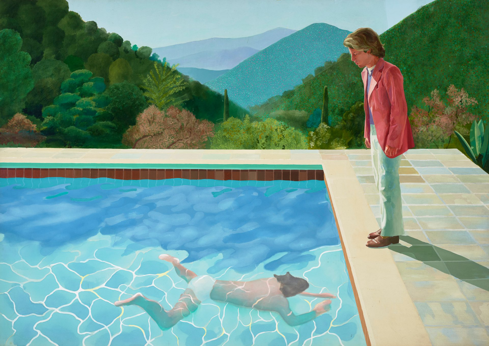 Private Collection © David Hockney. Photo Credit: Art Gallery of New South Wales / Jenni Carter.