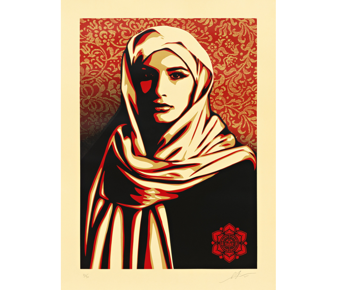 "Universal Personhood 1" (2015) by Shepard Fairey