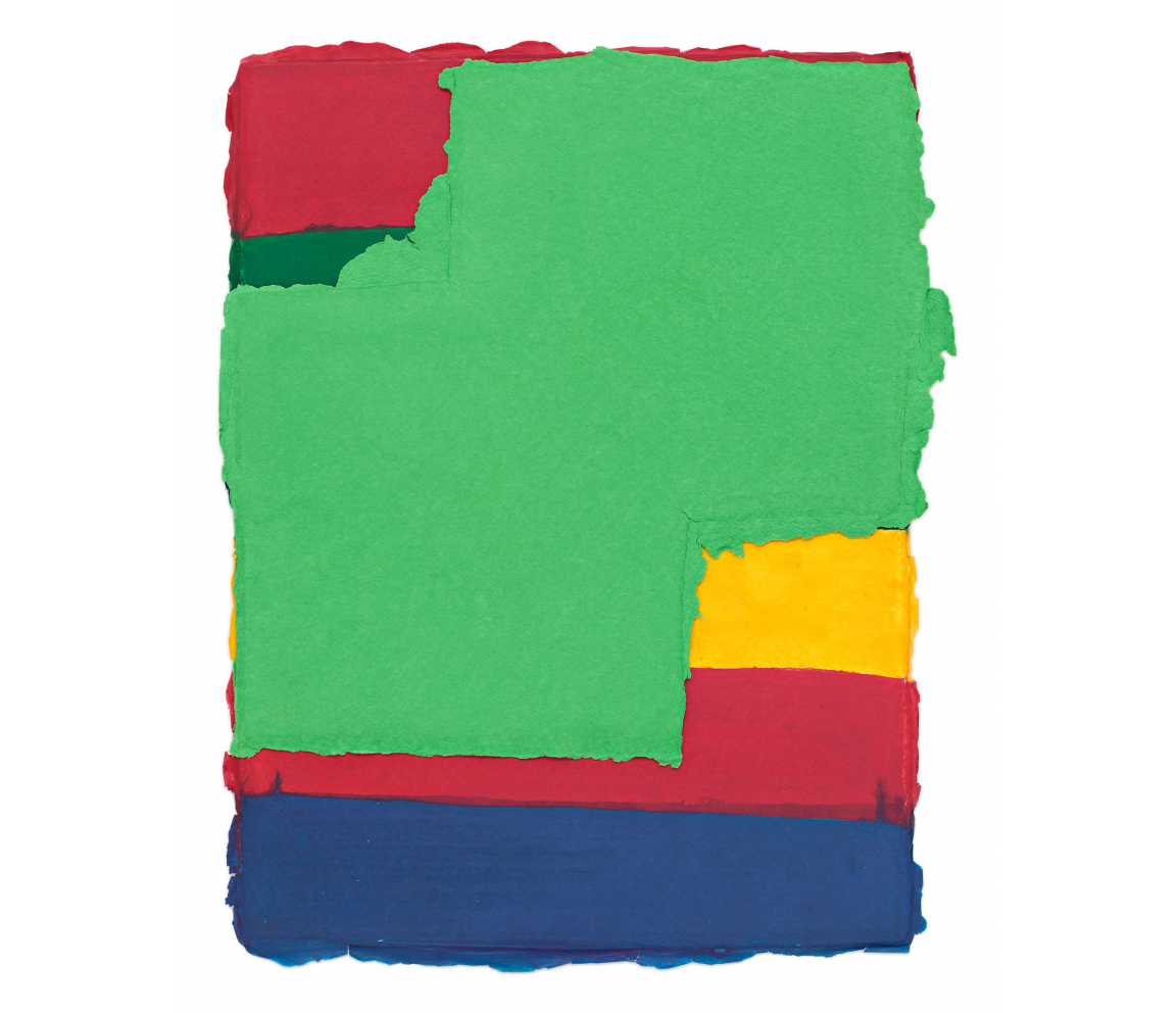 "Serape Mirage" by Mary Heilmann